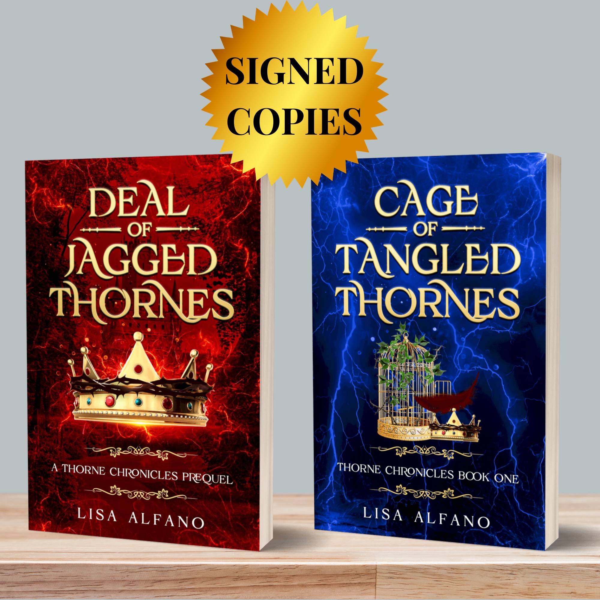 The Thorne Chronicles Signed First Edition Paperback Bundle