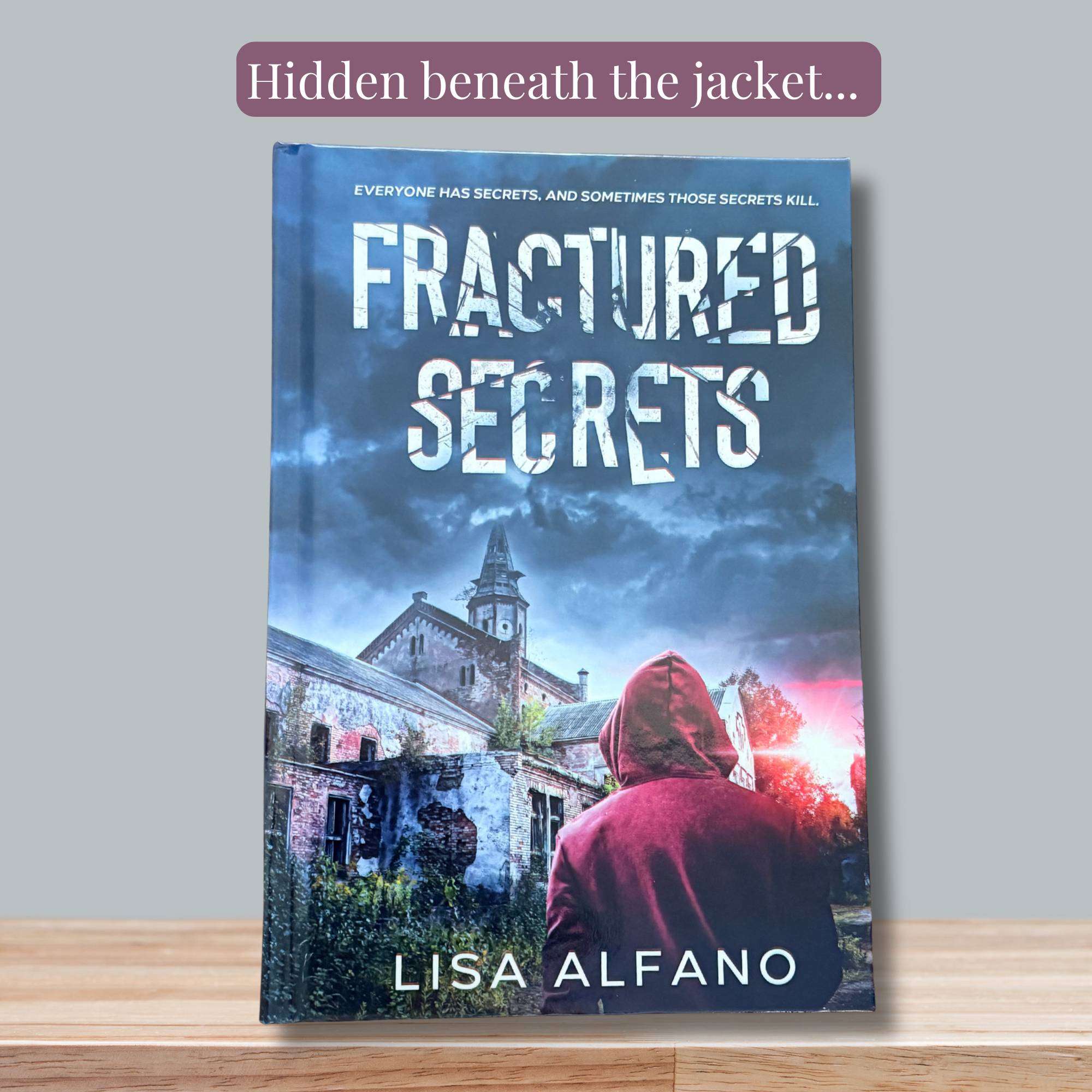 Fractured Secrets Signed First Edition Hardcover Book - Image 2